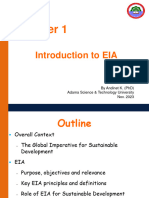 1 - Introduction To EIA