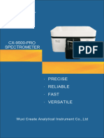 CX-9500 Pro-Optical Emission Spectrometer - Technical Literature