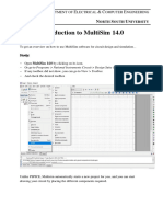 EEE111 Multisim Manual