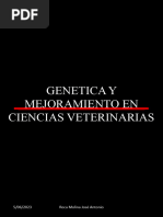 Genética Veterinaria