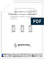 Beam Section & Details: Scale: 1:300 MM