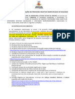 9º Edital de Convocação Do Processo Seletivo Simplificado #023/2023