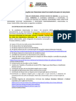 13º Edital de Convocação Do Processo Seletivo Simplificado #023/2023