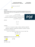 DONOR - M - Advance Mathematics