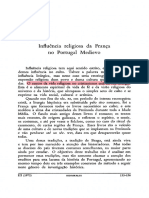 Bragança, Influencia Religiosa Da França No Portugal Medievo 1973 Com Apontamentos LACB