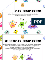 Se Buscan Monstruos