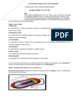 Apontamentos Biologia 1trimestre - 2020