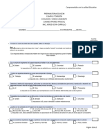 Examen 1er Parcial Ecología CONTESTADO