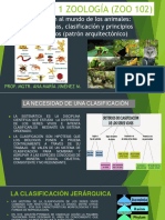 Clase # 1 de Zoología (Zoo 102) Agronomía