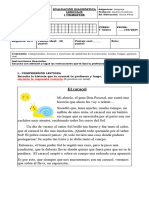 Prueba Diagnóstica Lenguaje Kilo, Rueda, Buque, Girasol, Taxi