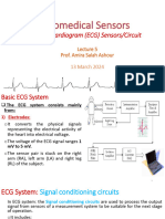 Lecture 5 (13.3.2024) - ECG Circuit