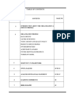 Organization Study Report Ankith HN 1 2