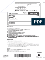 Biology Past Paper 2024