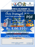 Spark 1ST Inernational Open Fide Rating Chess Tournament