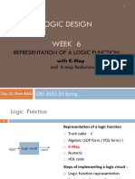 W-06-part2-LogicFuncRepresentation (K-Maps)