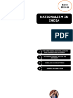 Nationalism in India Batch 2023-24 Part 1