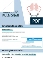 Aula de Ausculta Pulmonar