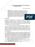 Inhabilidad Por Pena Accesoria de Interdiccion de Funciones Públicas