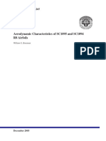 Aerodynamic Characteristics of SC1095 and SC1094 R8 Airfoils