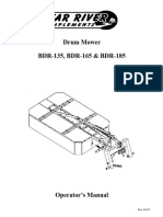 Drum Mower Manual BDR 135 165 185 012324