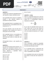 Calorimetria - 1