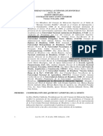 Acta No. 219 2008 Sesion Ordinaria Del Consejo de Educacion Superior