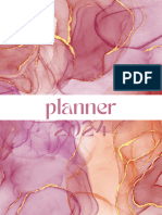 Planner Diário Floral