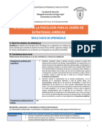 Aportación de La Psicología para El Diseño de Estrategias Jurídicas