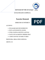 Función Notarial