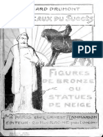 1900 - Figures de Bronze Ou Statues de Neige