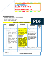 Com Escribimos Anécdotas Utilizando Mayúsculas