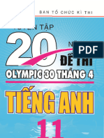 Tuyen Tap 20 Nam de Thi Olympic 30 Thang 4 Tieng Anh 11