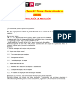 ? Semana 02 - Tema 02 Tarea - Redacción de Un Párrafo