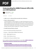 AMBA Protocol