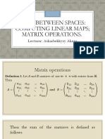 Lec6 Maps Between Spaces (Matrix)