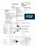 Model: Pump Injection Specification