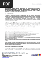 Especificaciones Técnicas para La: Dirección Distrital 02D04 Caluma - Echeandía - Las Naves