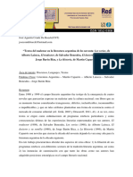 De Boeck - Textos Del Malestar en La Lit Arg de Los Noventa Los Sorias, Laiseca, El Traductor, Benesdra, El Desierto y Su Semilla, Barón Biza, y La Historia, Caparrós