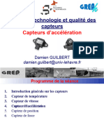 Cours - Capteur Accélération