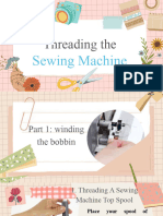 Threading The Sewing Machine