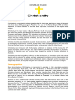 NT Christianity Fact Sheet