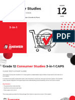 GR 12 Consumer Studies 3 in 1 Extracts