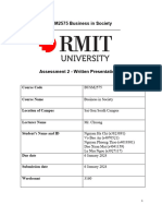 Assignment 2 BUSM2575-Recmd