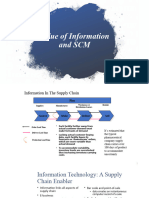 CH 6 Value of Information & SCM