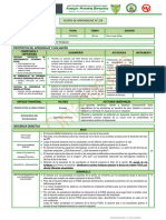 Datos Generales: Sesión de Aprendizaje #2/8