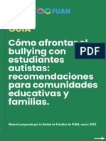 Guia Como Afrontar Bullying Autismo Fuan 2024 Ok