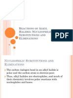 Reactions of Alkyl Halides