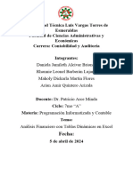 Análisis Financiero Con Tablas Dinámicas en Excel