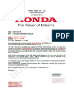 Honda Offer Letter 1 PDF