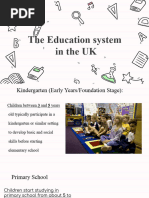 Education System in Uk T